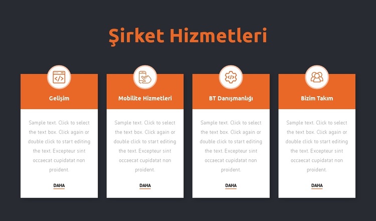 Danışman firma hizmetleri WordPress Teması