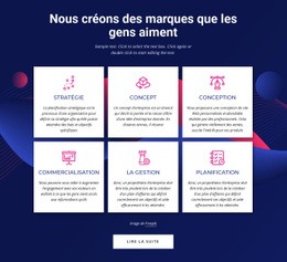 Services D'Agence De Communication De Marque - Créateur De Sites Web Personnalisés