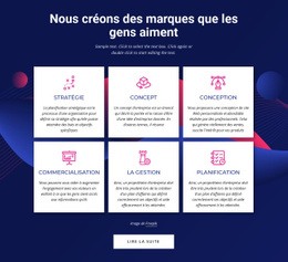 Services D'Agence De Communication De Marque – Modèles Gratuits