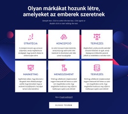 Kommunikációs Ügynökségi Szolgáltatások – HTML Céloldal