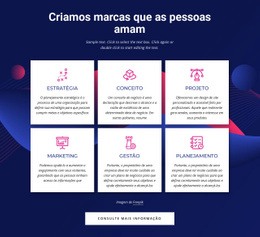 Serviços De Agência De Comunicação De Branding - Modelos Gratuitos