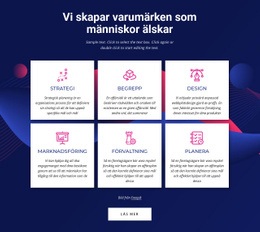 Css-Mall För Branding Kommunikation Byrå Tjänster