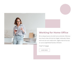 Home Office - Responsive Website