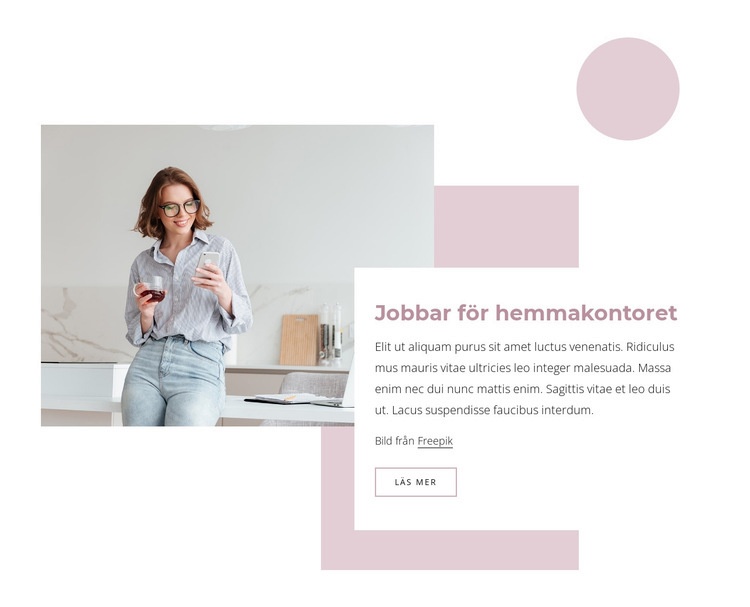 Hemmakontor WordPress -tema