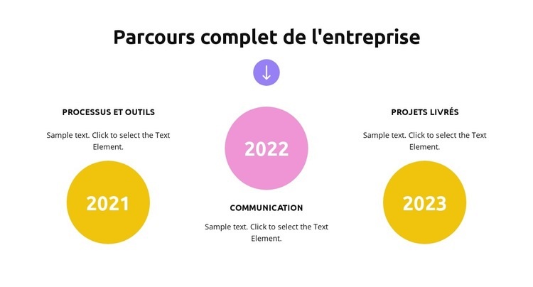 Croissance de la stratégie commerciale Conception de site Web