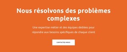 Nous Résolvons Des Problèmes Complexes – Téléchargement Gratuit Du Modèle Joomla