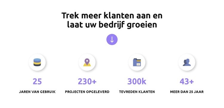 Financier waardevolle ideeën HTML5-sjabloon