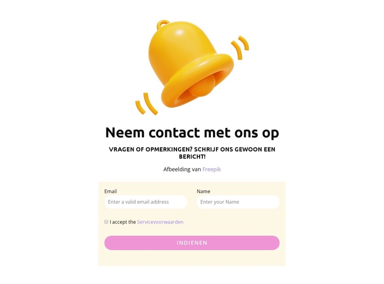 Tevreden klanten Website sjabloon