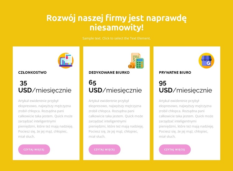 Lata działalności Motyw WordPress