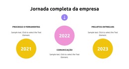 Modelo De Site Para Crescimento Da Estratégia De Negócios