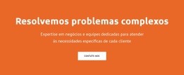 Resolvemos Problemas Complexos - Modelo HTML5 Personalizado