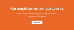 Karmaşık Sorunları Çözüyoruz Html5 Duyarlı Şablon