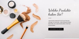 Kreativster Website-Builder Für Schönheitsprodukt