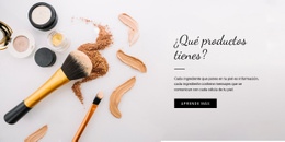 El Creador De Sitios Web Más Creativo Para Producto De Belleza