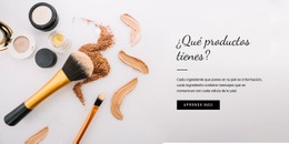 Producto De Belleza - Diseño Responsivo