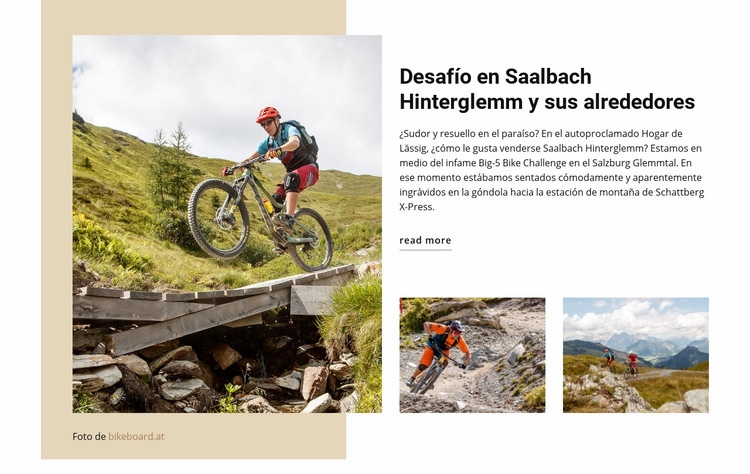 Desafío saalbach hinterglemm Diseño de páginas web