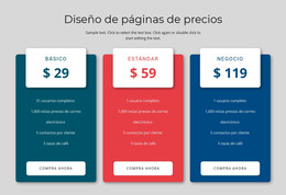 Diseño De Bloques De Precios