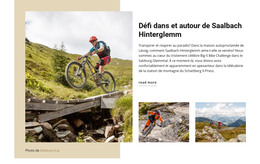 Défi Saalbach Hinterglemm - Modèle HTML Et CSS