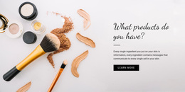 Free Online Template For Beauty Product
