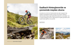 Meydan Okuma Saalbach Hinterglemm - Sürükle Ve Bırak WordPress Teması