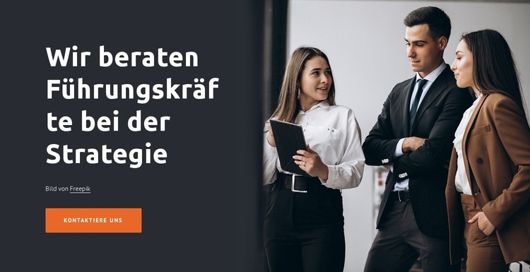 Die vier Geschäftsebenen Website design