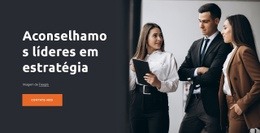 Os Quatro Níveis De Negócios - Melhor Maquete De Site