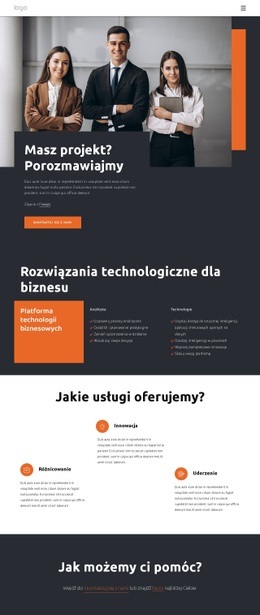 Najlepszy Projekt Strony Internetowej Dla Jedna Z Najbardziej Znanych Firm