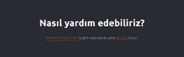 Bağlantı Içeren Metin Bloğu