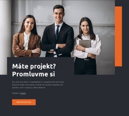 Společnost Poskytující Technologické Služby A Outsourcing – Šablona Prémiového Webu Pro Firmy