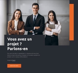 Modèle Web Réactif Pour Société De Services Technologiques Et D'Externalisation