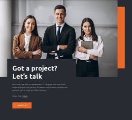 Technology Services And Outsourcing Company - Landing Page Template