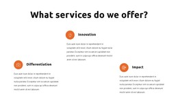 Free HTML For Consulting Services Block