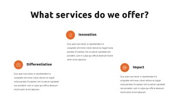 Consulting Services Block HTML5 Template