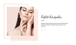 Fejlett Bőrápolás – Tökéletes Webhelytervezés