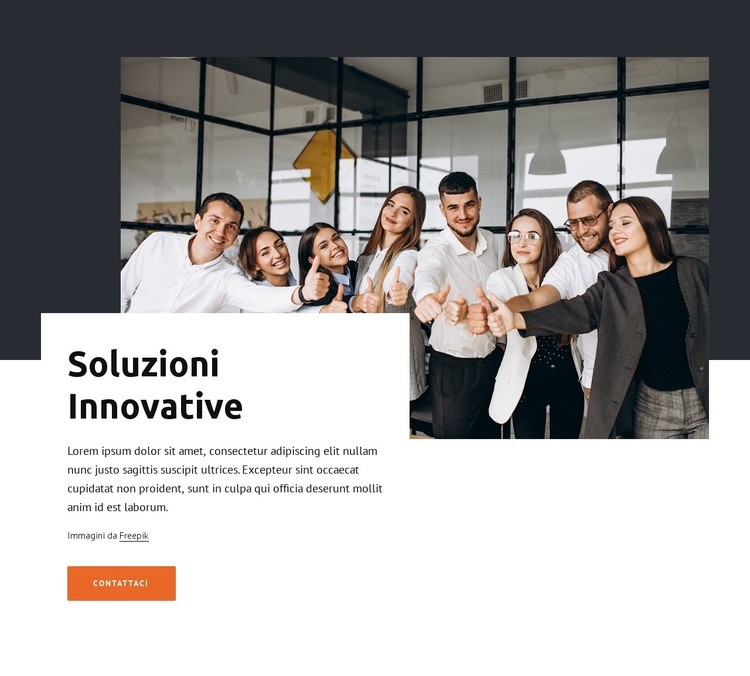 Società di consulenza per boutique Modello HTML5