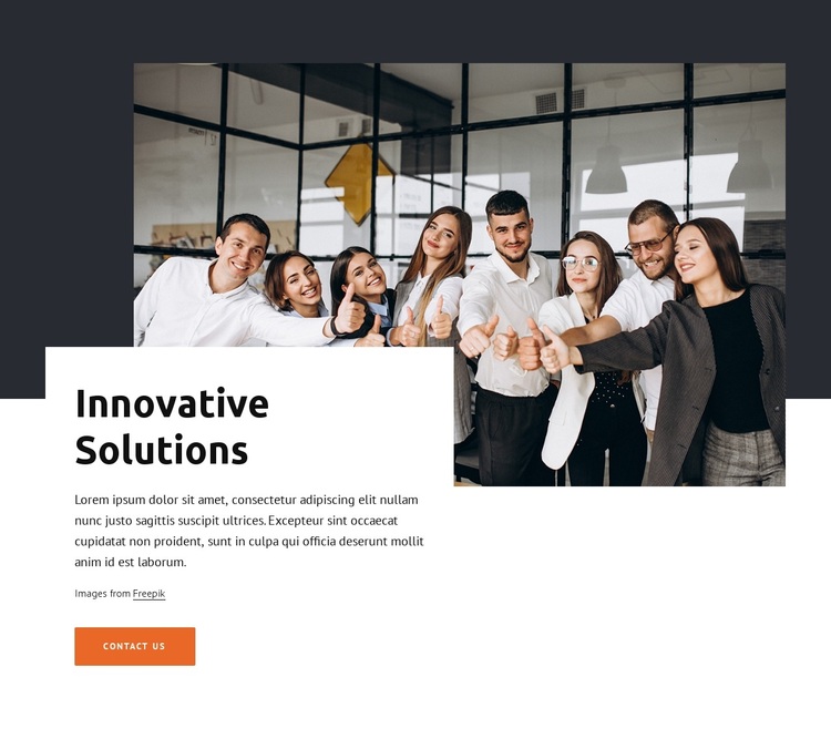 Boutique consulting firm Joomla Page Builder