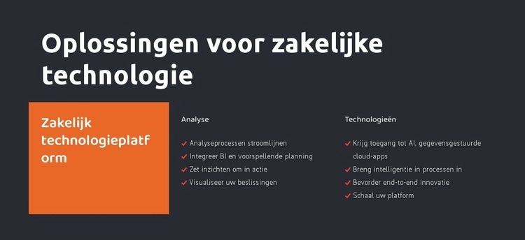 Het grootste adviesbureau Website mockup