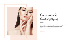 Lay-Outfunctionaliteit Voor Geavanceerde Huidverzorging