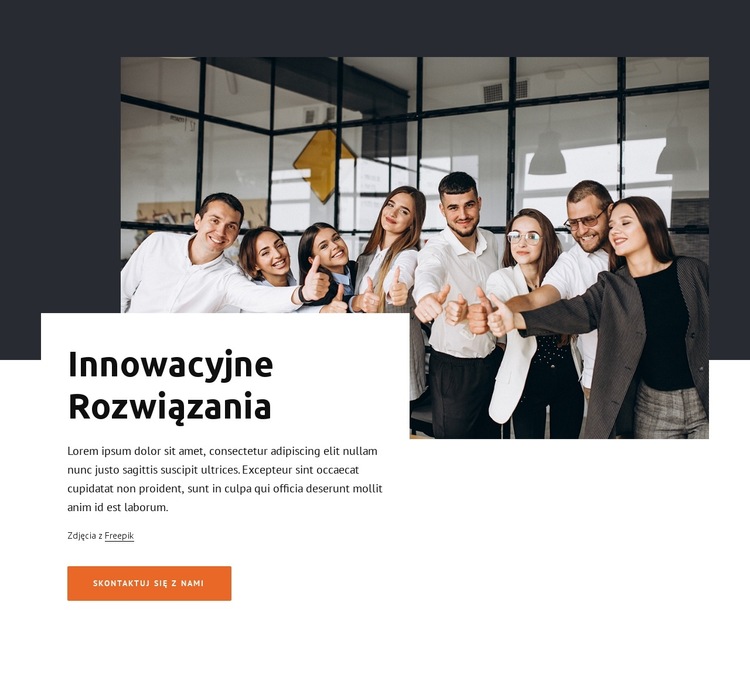 Butikowa firma konsultingowa Szablon witryny sieci Web