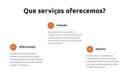 Bloco De Serviços De Consultoria - Criar Maquete De Página Web