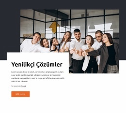 Butik Danışmanlık Firması Için Duyarlı Web Şablonu