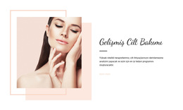 Gelişmiş Cilt Bakımı Için Düzen Işlevi