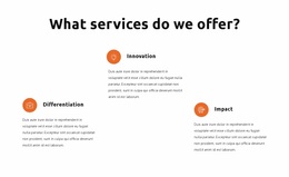 Consulting Services Block - Easy Website Design
