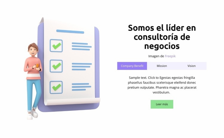 Nuestra habilidad comercial Plantillas de creación de sitios web