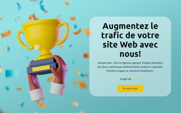 Développement de consultants Modèles de constructeur de sites Web