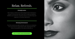 Relax And Refresh Templates Html5 Responsive Free