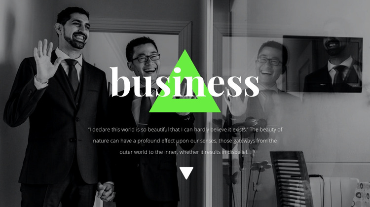 Business partners HTML5 Template