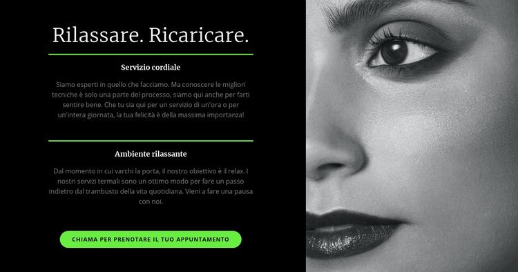 Rilassati e rinfrescati Tema WordPress