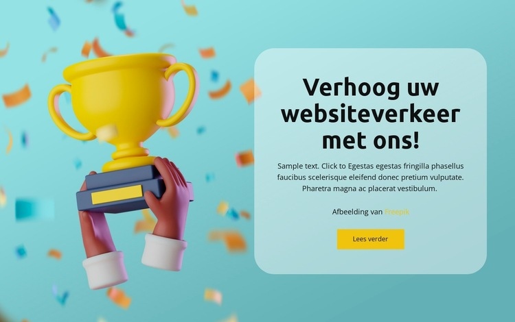 Adviseur ontwikkeling Website Builder-sjablonen