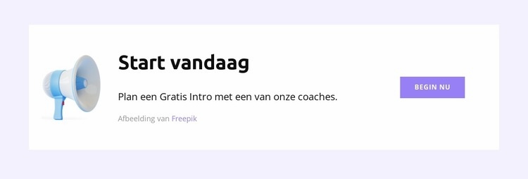 Volledige reis van het bedrijf Website mockup